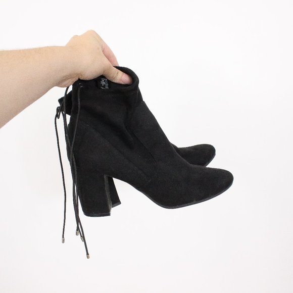 *Christian Siriano By Payless Black Ankle Boot - Picture 1 of 5
